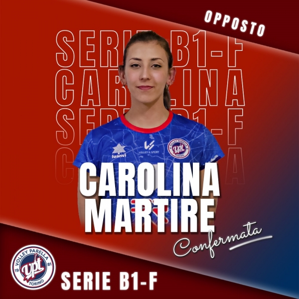 B1-F: Anche Carolina Martire sarà ancora parellina